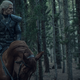 He’s got horses in the back, etc.